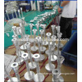 Mass production china supplier best price silver finish aluminum wall mount led light for headboard